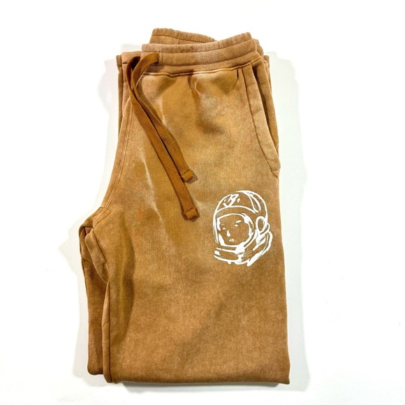 Billionaire Boys Club Chaps Logo Graphic Sweatpants Brown - Picture 3 of 9